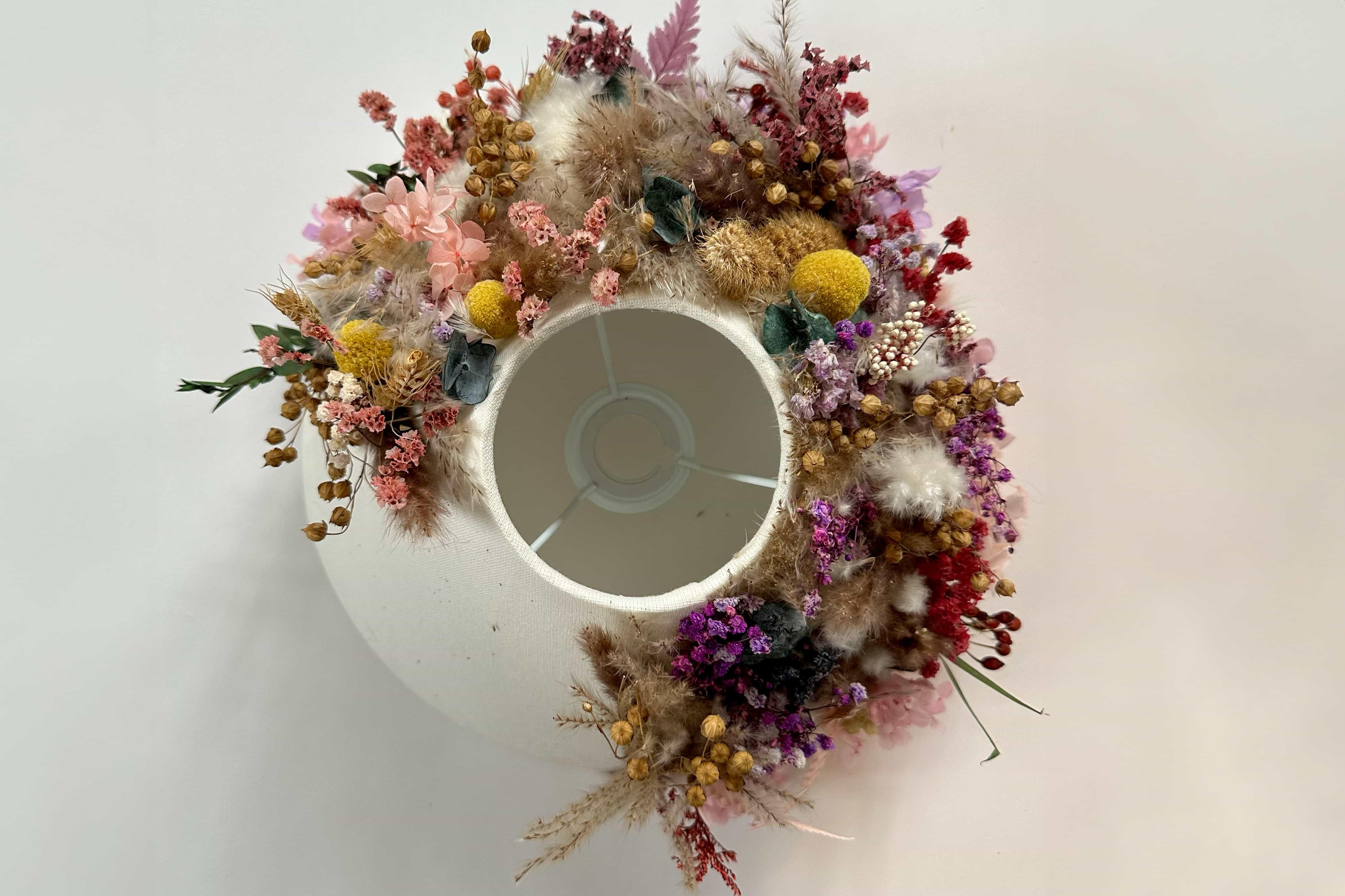 Lampenschirm-Blumen